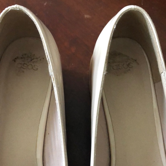 ASOS Cream Loafers UK 8/US 10 - Picture 3 of 7